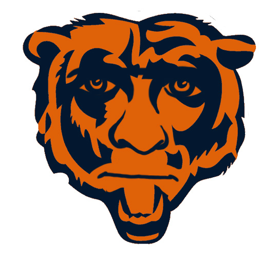 Chicago Bears Manning Face Logo iron on transfers
